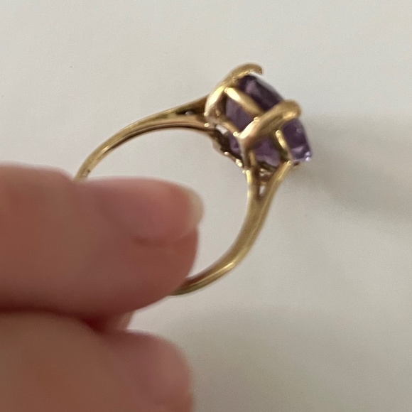 Amethyst ring - Picture 4 of 4
